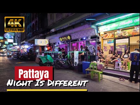 🇹🇭[4K] REAL Pattaya Night Walk Experience!🤯