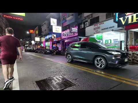 🌧️ SOI 6 PATTAYA TONIGHT 🌙 | RAINY NIGHT STREET WALK | URBAN TWILIGHT