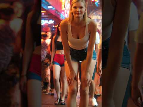 😇 Tall Russian Girl – Thailand Nightlife #funny #pattaya   | Night life