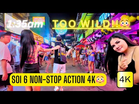 Full Tour of Soi 6 Pattaya – Thailand Nightlife Street Bars