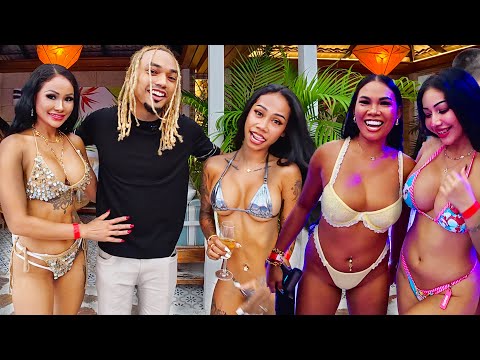 GIRLS GONE WILD AT THE BEST POOL PARTY IN PATTAYA! @Maju Bar 🇹🇭