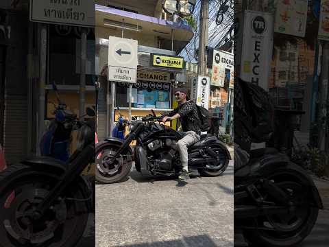 Ink on skin, thunder on wheels ⚡ #explorethailand #bangkokvibes #harleydavidson SOI 7