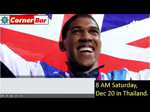 Jake Paul vs Anthony Joshua live on screens pattaya soi 6,  live and loud on many screens!