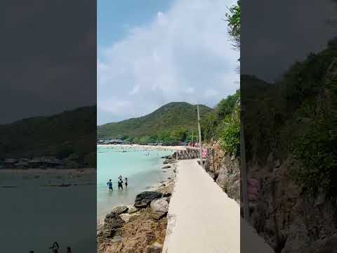 Koh Larn Island Pattaya | Stunning Beach Views in 20 Seconds #beach #pataya #nightlifedestinations