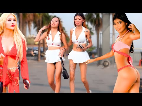 Pattaya 2025 🌺 Beauty in Every Step | 4K Travel Walk