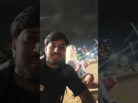 Pattaya Beach🏖️Korean Girl Dance Injoy🤩 #shorts