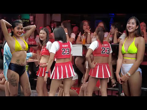 Pattaya Hottest Street Scenes, Girls That Will Blow Your Mind ! | Thailand 2025