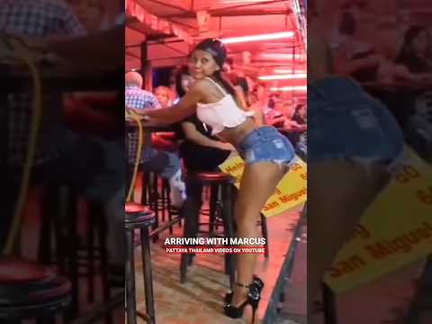 Pattaya Nightlife #shorts #thailand #girls #usa #walking #viral