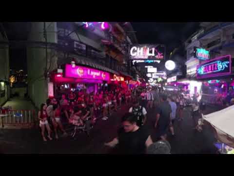 Pattaya Nightlife – Walking Soi 6 Bar Street | 8K VR 360°