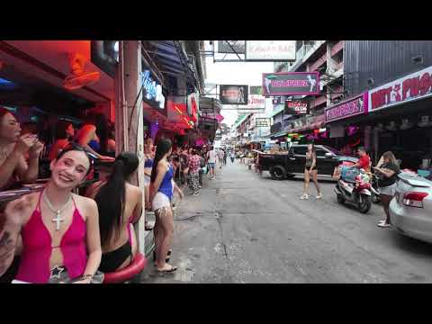 Pattaya  Soi 6, Beach Road  Incredible walk  Thailand  Walking around Pattaya  2025