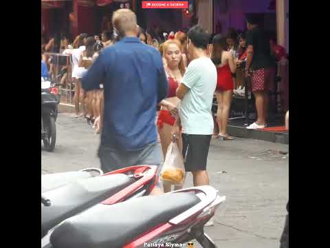 PATTAYA SOI 6 GIRLS, PATTAYA THAILAND #travel #nightlife