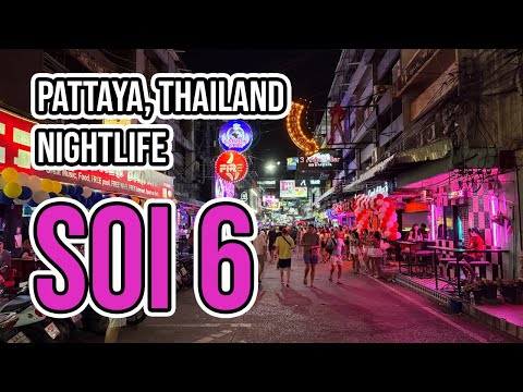 Pattaya Soi 6 Nightlife [4k] Sep 2025