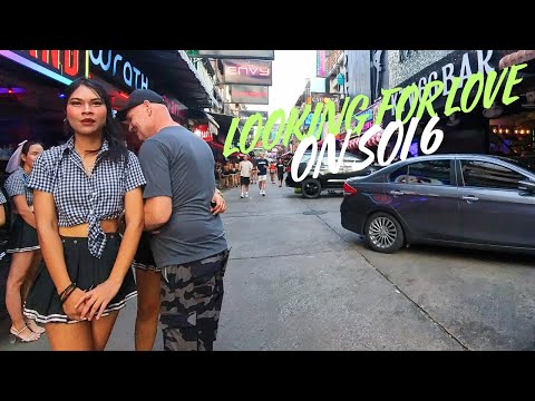 PATTAYA, THAILAND, (4K30FPS), LOOKING FOR LOVE ON SOI 6