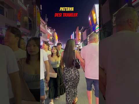 Pattaya walking street night life crazy girls and ladyboy l pattaya l Thailand l indianinthailand