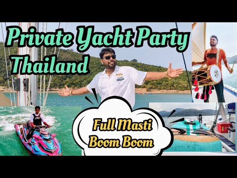 Private Yacht Party Thailand with Thai girls. #thailand  #pattaya #dance #yacht #youtube #shorts #ai