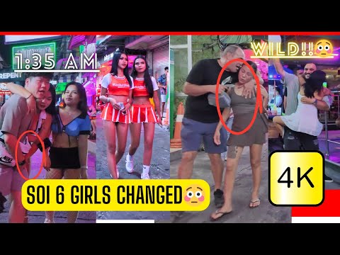 Soi 6 Pattaya After Dark – Uncut 4K Nightlife Walk