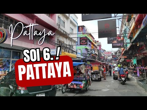 Soi 6 Pattaya Walk Through | The Ultimate Nightlife Walking Tour