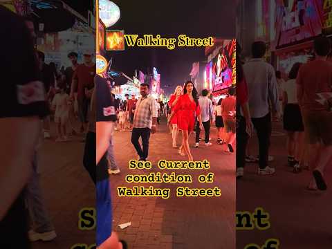 walking Street Pattaya beautiful girls #thailand #pattayanightlife #pattaya #pattayavlog #thai #yt