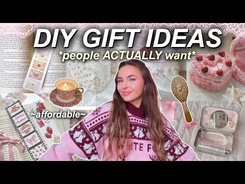 15 DIY Christmas gifts people ACTUALLY want 🎀 affordable & aesthetic