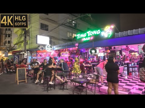 [4K HLG] Soi7 , Soi8 | Soi New Plaza | Buakhao | Walking Tube | 20251210