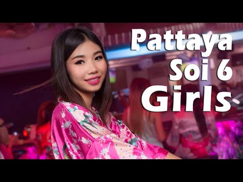 Beautiful Thai Girls and LadyBoys in Pattaya Soi 6 are Waiting for the Foreign Tourists After Covid