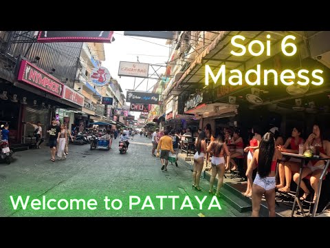 BOOM BOOM STREET IN THAILAND PATTAYA SOI 6