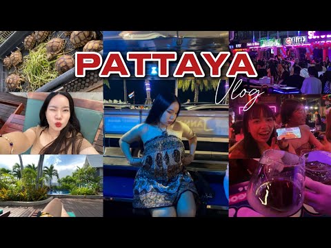 [Eng/Thai] 🌊PATTAYA Vlog | Soi 6, Banana boat, Farm, Cafe, Friends