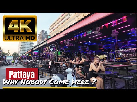 🇹🇭[4K] Walking Through Pattaya's Wildest Streets!😱