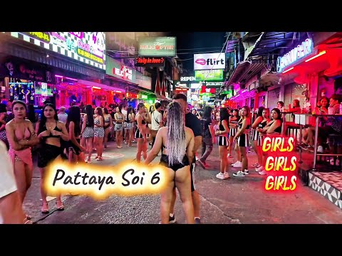 🔥 Pattaya Soi 6 – The Most Wild Street in Thailand! Everything You Need to Know 🔥