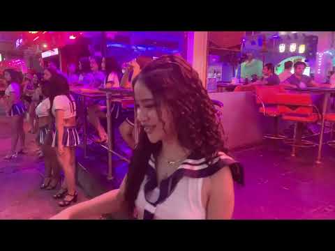 Nightlife on Soi 6 Walking Street,Pattaya: Walking among girls in Thailand 4k #soi6 #pattaya