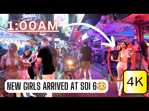 Pattaya 2025 Festival Night 🎉 | Soi 6 Full 4K Walk – Pure Chaos!