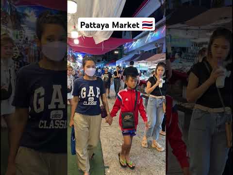 Pattaya Market✈️🇹🇭 #pattaya #thailand #soi6 #shopping
