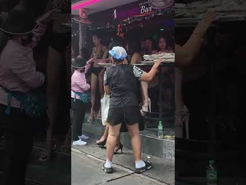 Pattaya Soi 6 Redlight District Daytime, Thailand – 4K 60FPS – Short