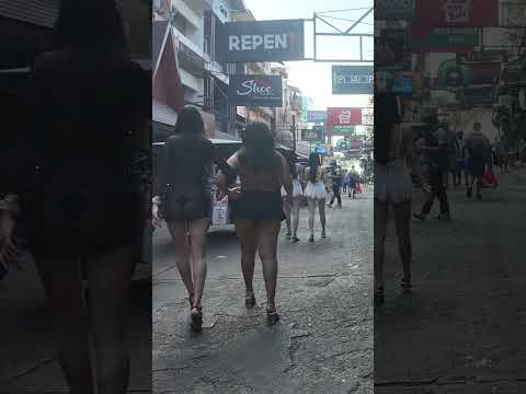 Pattaya Soi 6 Redlight District Daytime, Thailand 4K 60FPS – Short