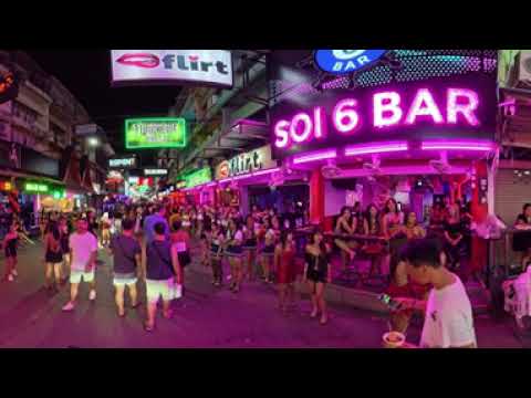 Pattaya Thailand Soi6 8K 7680×3840 DJI Osmo 360