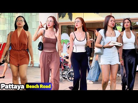 SHE IS GORGEOUS! EXPLORING HIGH SEASON PATTAYA, THAILAND, 2025 🌴🇹🇭