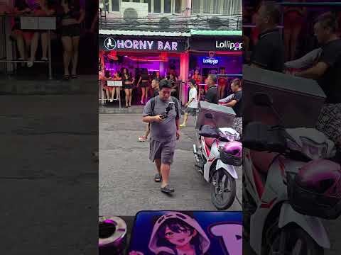 Soi 6 in 50 Seconds —From Calm to Chaos. Not for Everyone. #Pattaya #soi6 #pattaya  #cavemanpassport