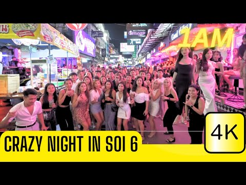 Soi 6 Pattaya 4K – Pattaya Nightlife 2025, Bar Street Walk & Real Thailand Walkthrough