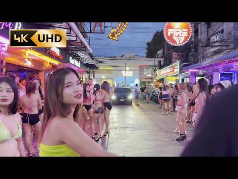 Soi 6 Pattaya Night Walk 4K | Real Street Life & Unexpected Night Moments