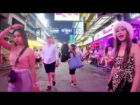 Soi 6 Pattaya Unseen 2025 🌙 | Real Thailand Street Walk for First-Time Visitors