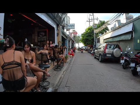 Thailand Nightlife soi 6 & 7 GoGo Club Bar area Beautiful Girls