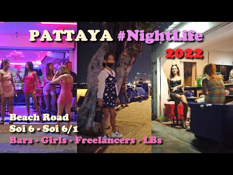 Thailand Pattaya nightlife 👯‍♀️ Beach road freelancers girls / Soi 6 bar ladies / Ladyboys – 2022
