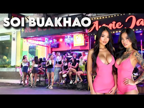This is PATTAYA Soi Buakhao Right Now – AMAZING 2025 October Thailand Walking Tour! FULL HD+