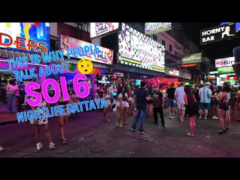 This Is Why People Talk About Soi 6 😳 Nightlife Pattaya