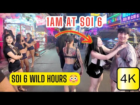 Unreal Scenes in Soi 6 Pattaya 🎆 | Festival Night 2025 Experience