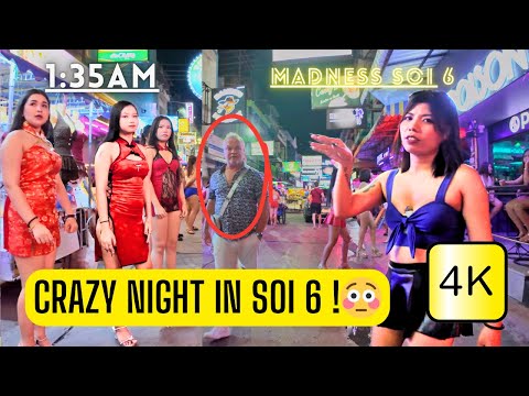 What Really Happens After Soi 6 🌴 | Pattaya Beach Night Walk 2025